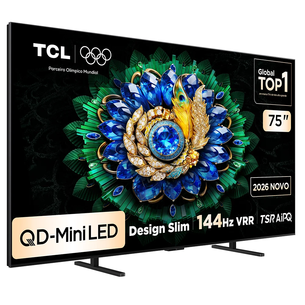 Smart Tv Tcl 75 " QLED Mini LED 4k A400m Wifi Bluetooth Google Tv Hdr10+ 144 Hz Vrr 75a400m 7
