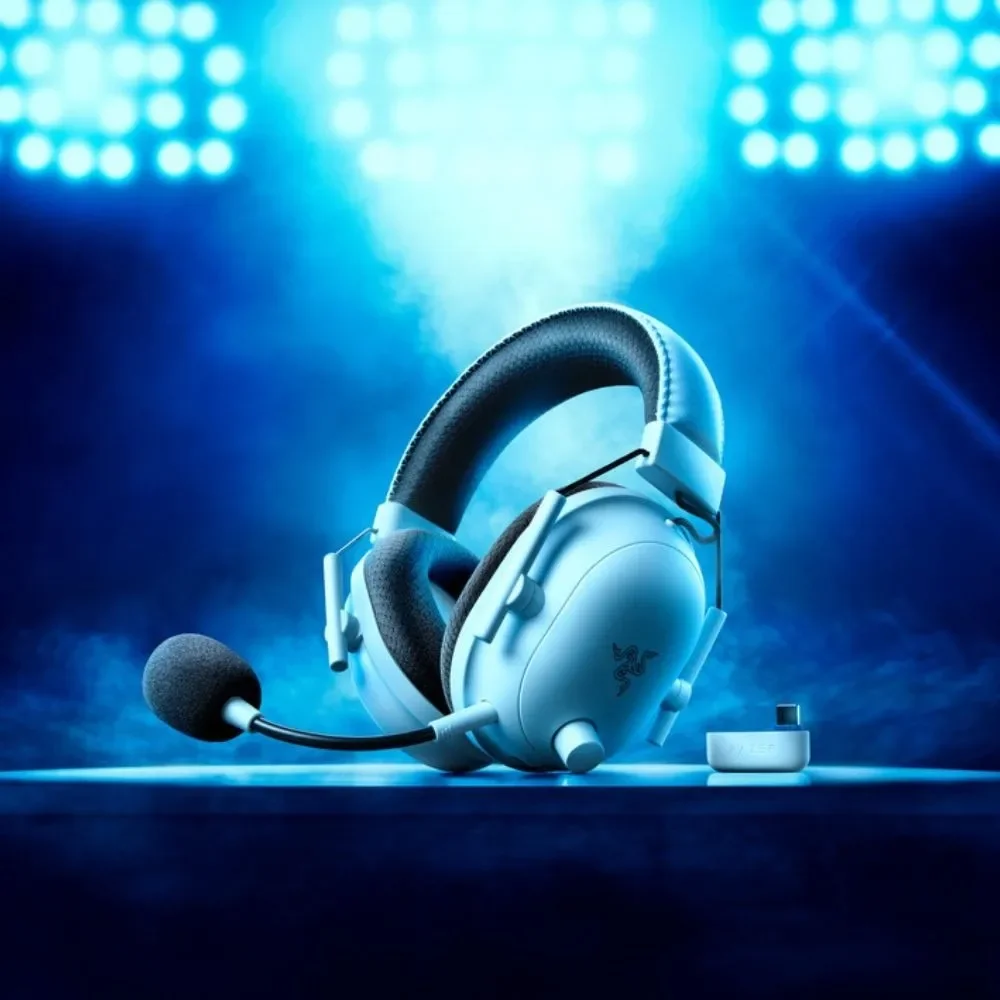 Headset Razer Blackshark V2 Pro Wireless Branco Headset Razer Blackshark V2 Pro Wireless Branco