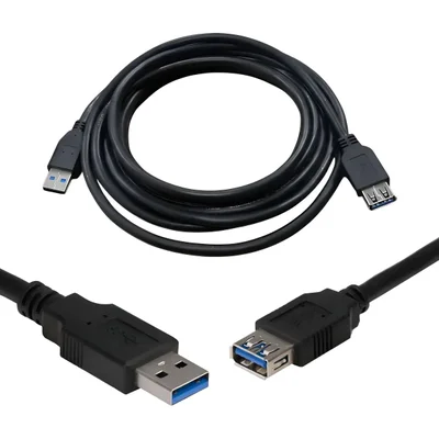 Cabo Extensão Usb 3.0 Mxf Wincabos 5 Gbps Ouro De 3 Metros
