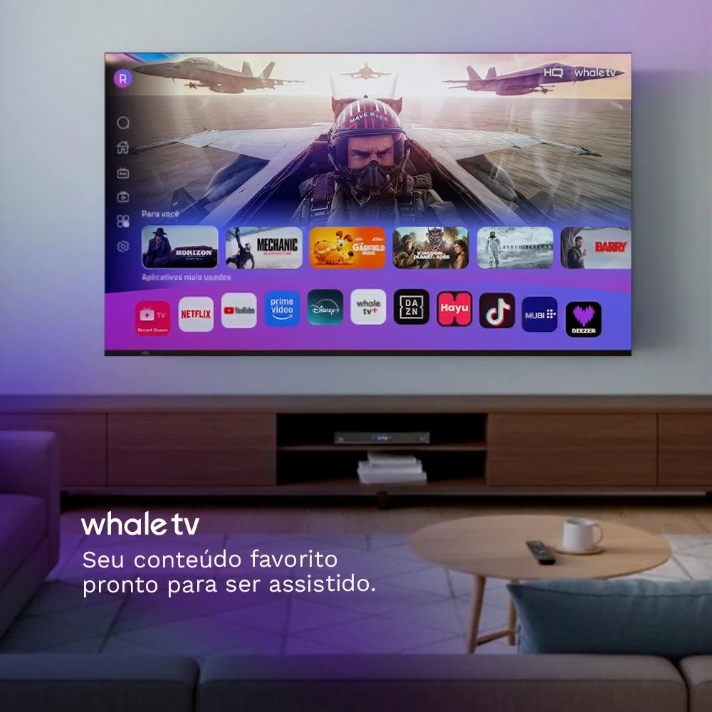 Smart Tv Hq QLED 55 " Hq qLED55sm 4k 8
