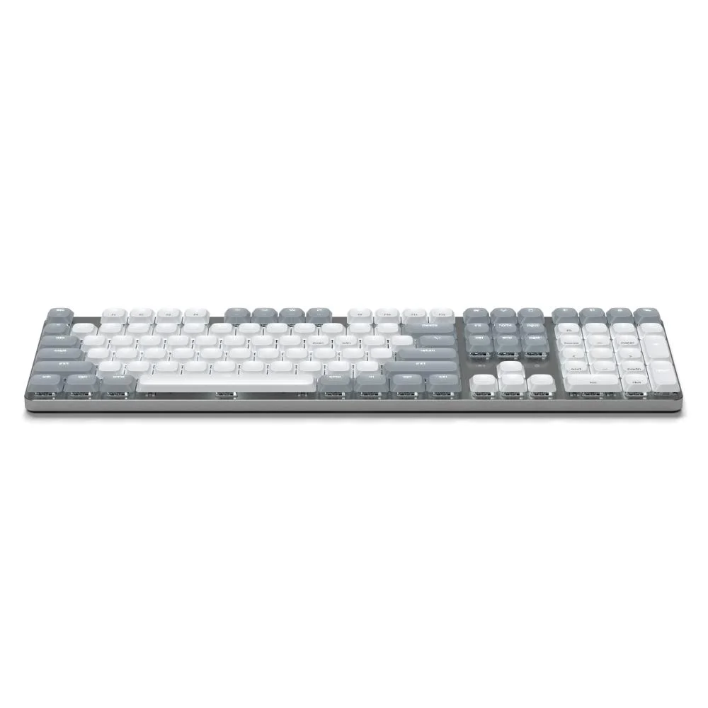 Imagem 3 de 5 do produto Teclado Mecanico Sm3 Slim Bt (branco E Cinza Claro) - Us