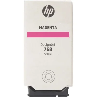 Cartucho De Tinta Hp 768 Magenta Pluk 500ml 4s5b3a
