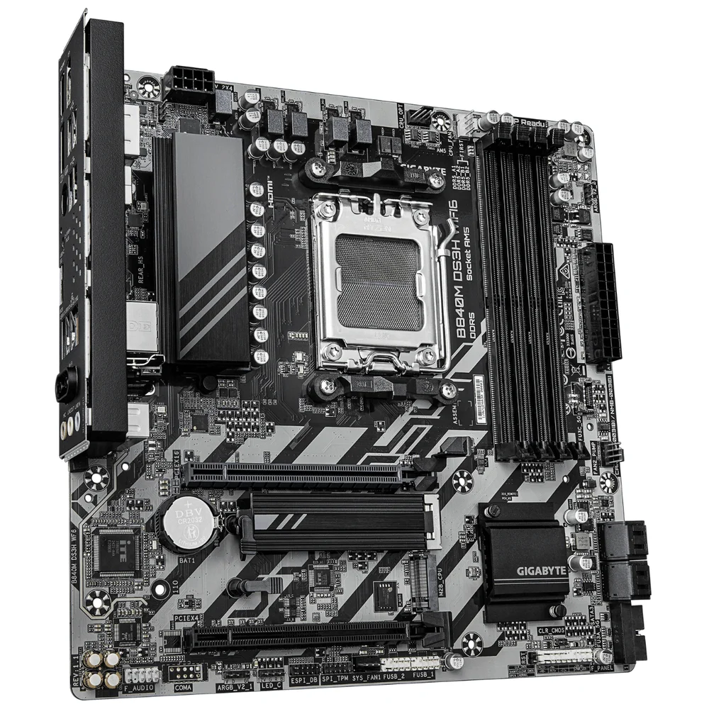 Imagem 4 de 4 do produto Placa Mãe Gigabyte B840m Ds3h Wifi6, LGA  1700, Ddr5, Wi-fi 6, Micro Atx, 9mb84m3hw-00-g11