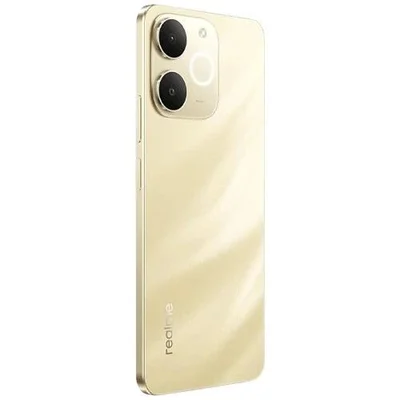 Smartphone Realme Note 70, 128GB, 4GB RAM, Ultra Slim - Dourado