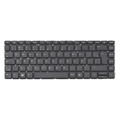 Teclado Para Notebook Hp Probook G9 440 Abnt2 Preto