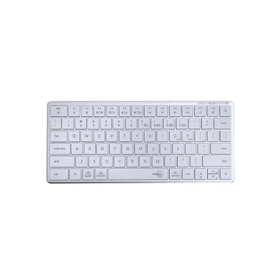 Teclado Sem Fio Iplace, Teclas 75%%, Branco