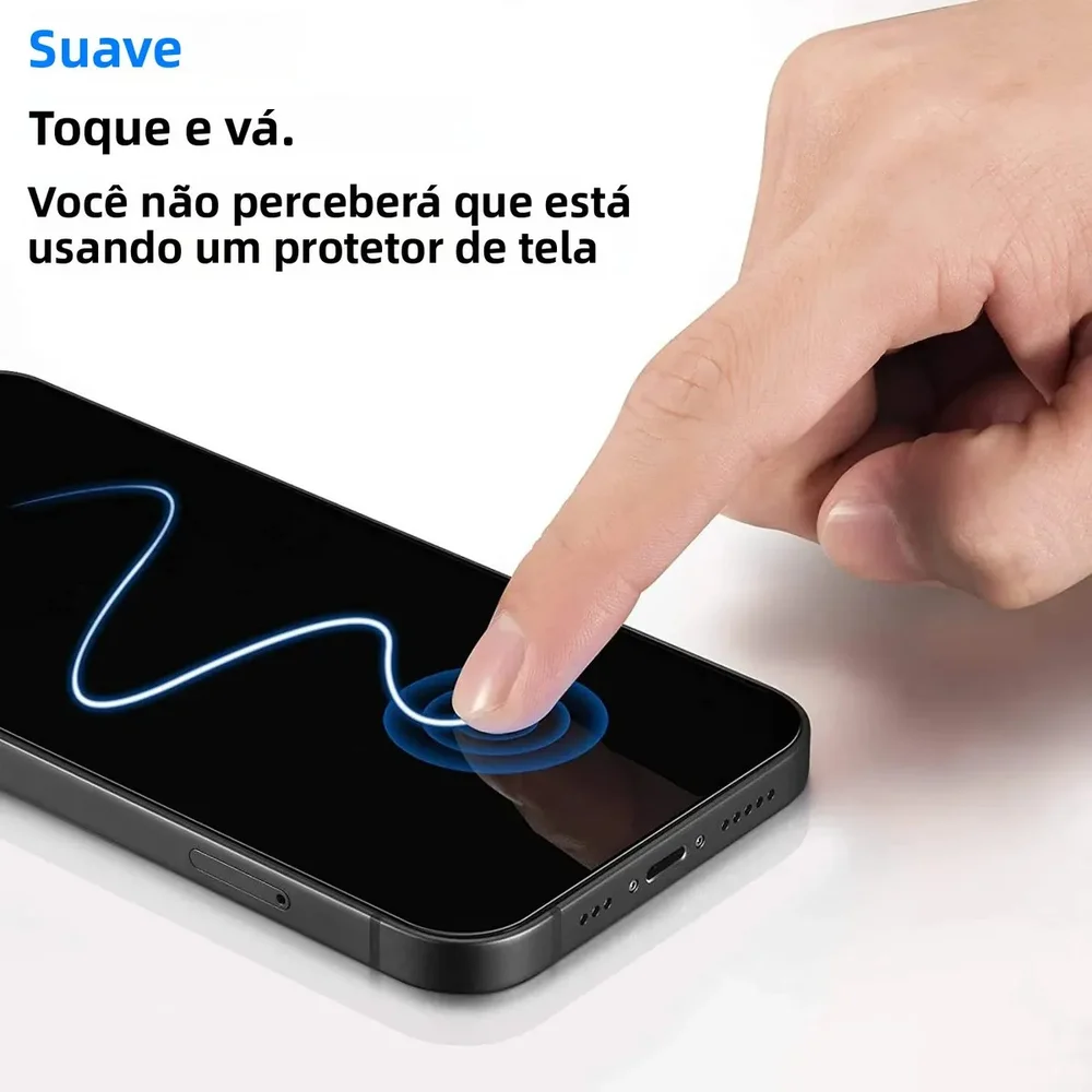 Película Fosca Privacidade + Capa Anti Impacto Para Moto Edge 40 Neo Transparente
