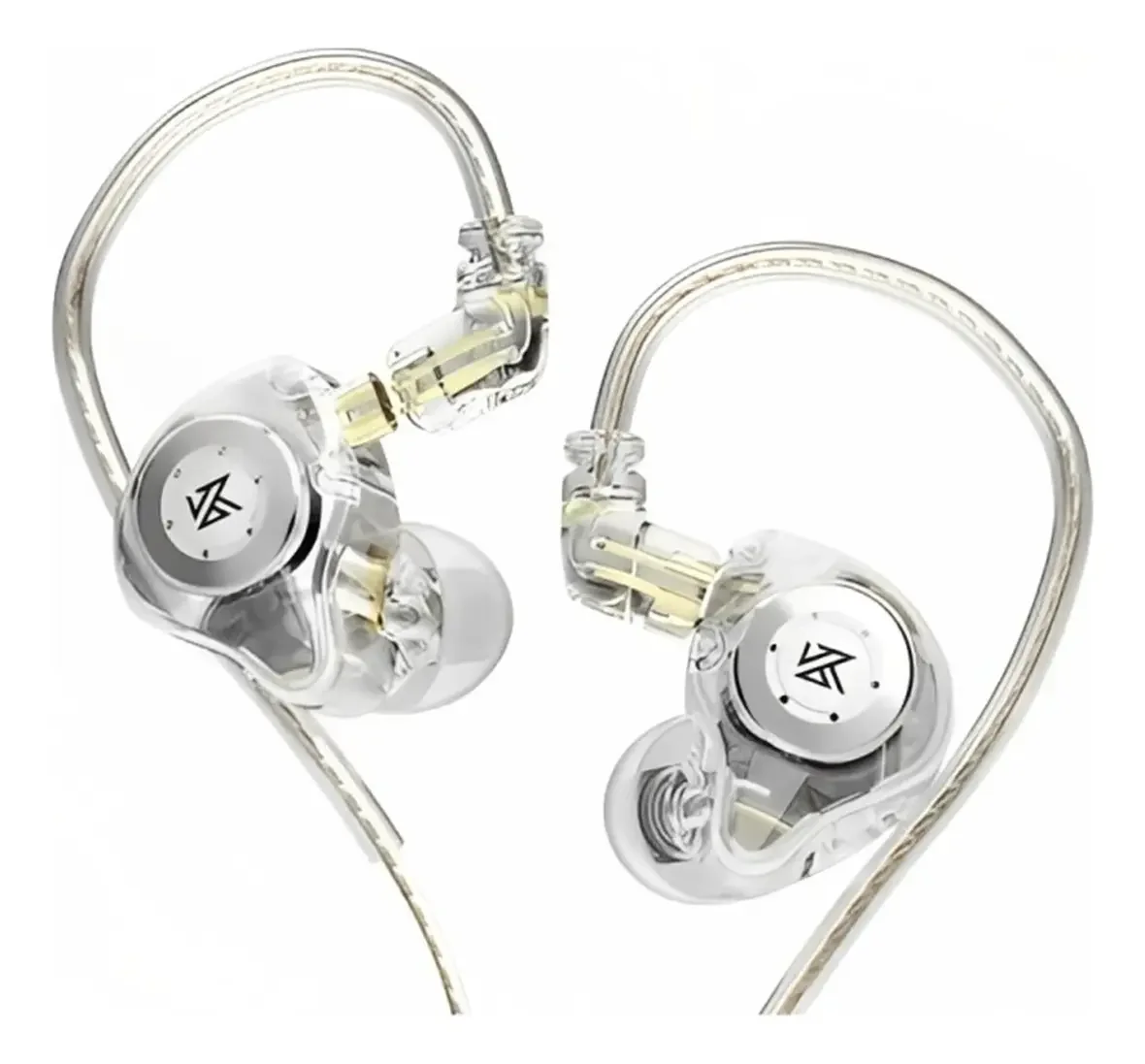 Fone De Ouvido Kz Edx Pro Sem Microfone - Cristal