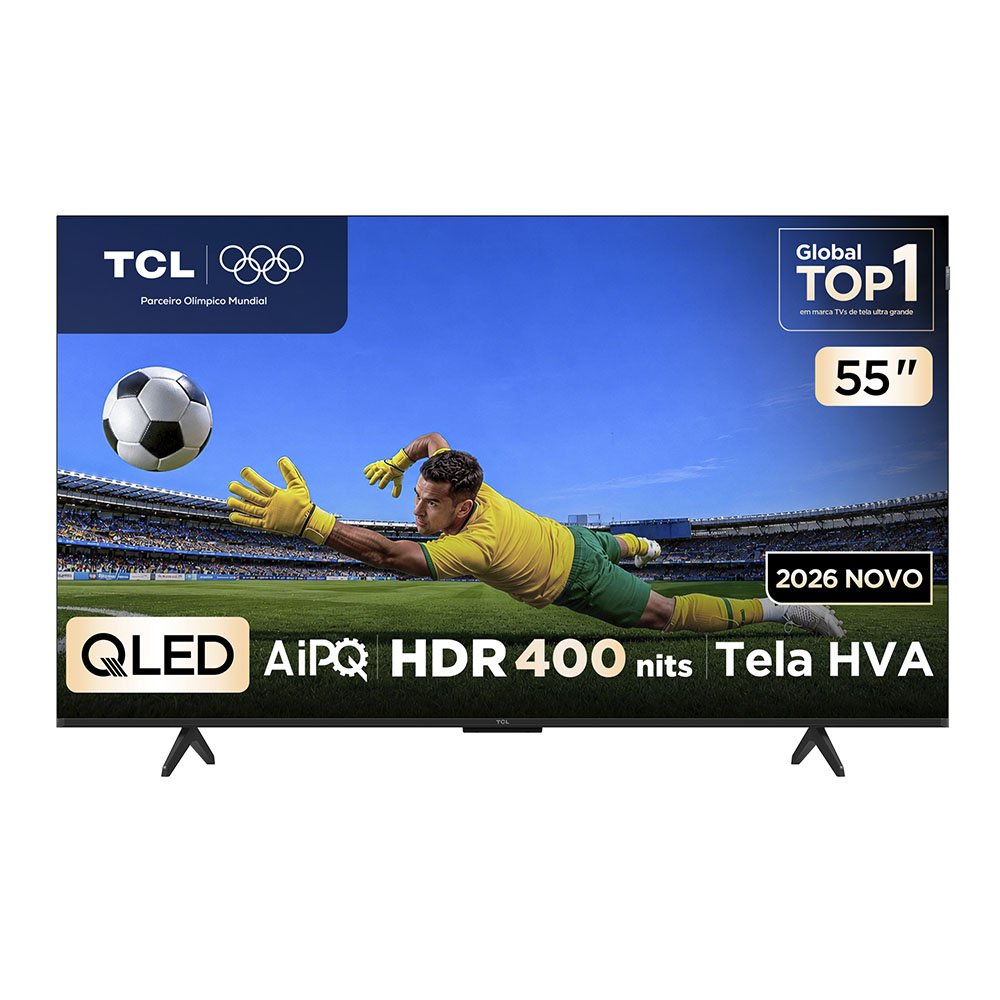 Smart Tv Tcl 55 " QLED 4k P7l Wifi Bluetooth Google Tv Hdr10+ 120 Hz Vrr Aipq 55p7l