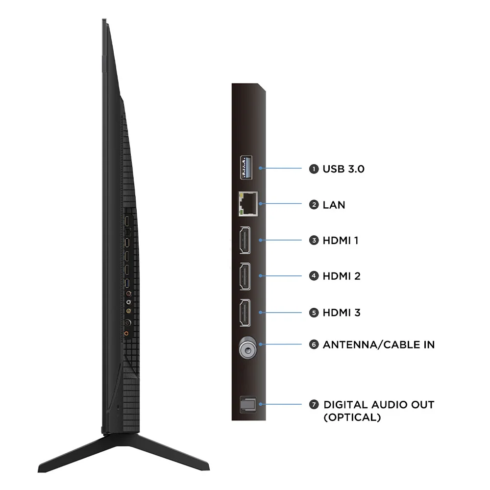 Smart Tv Tcl 55 " QLED 4k P7l Wifi Bluetooth Google Tv Hdr10+ 120 Hz Vrr Aipq 55p7l Smart Tv Tcl 55 " QLED 4k P7l Wifi Bluetooth Google Tv Hdr10+ 120 Hz Vrr Aipq 55p7l