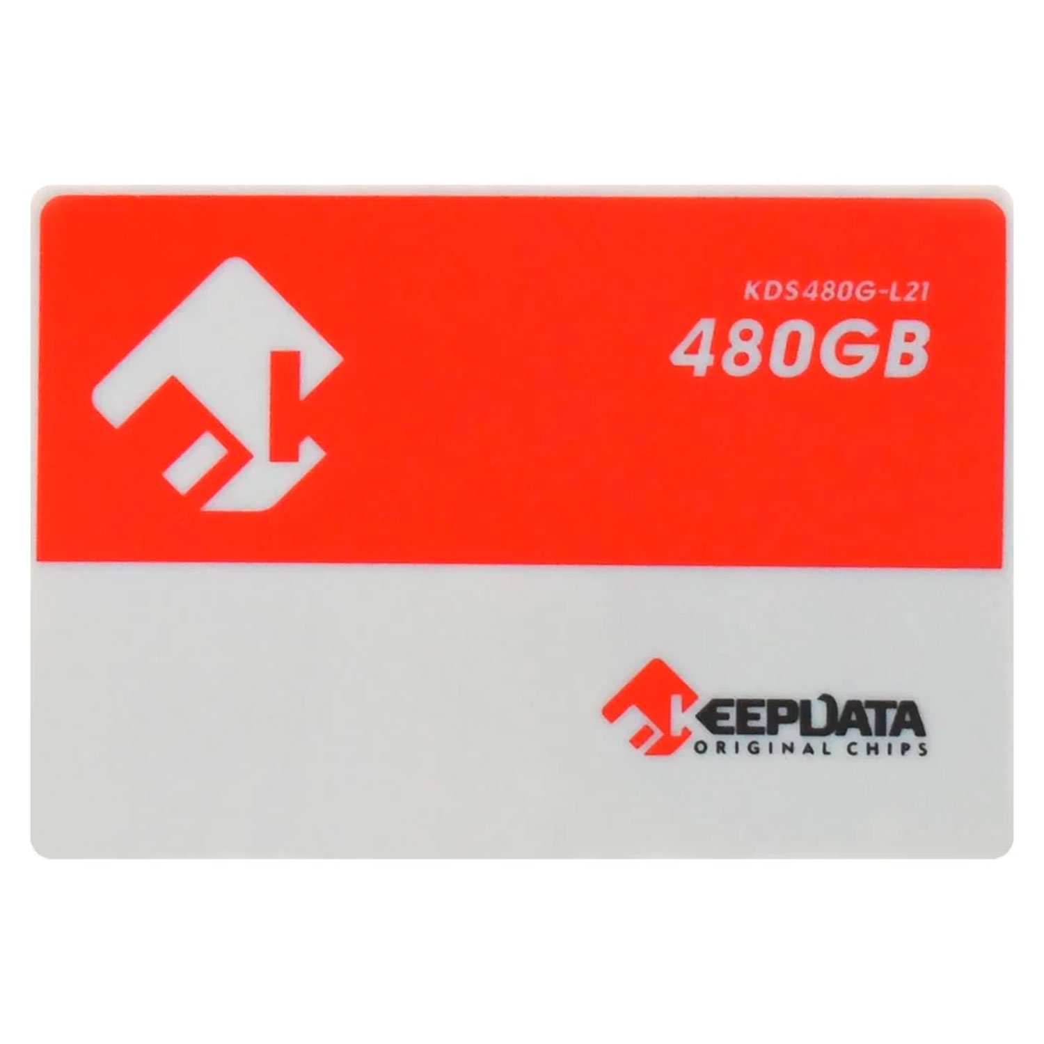 SSD Keepdata 480GB Sata Iii 6gb/s, Leitura Até 550mb/s E Gravação Até 500mb/s - Kds480g-l21