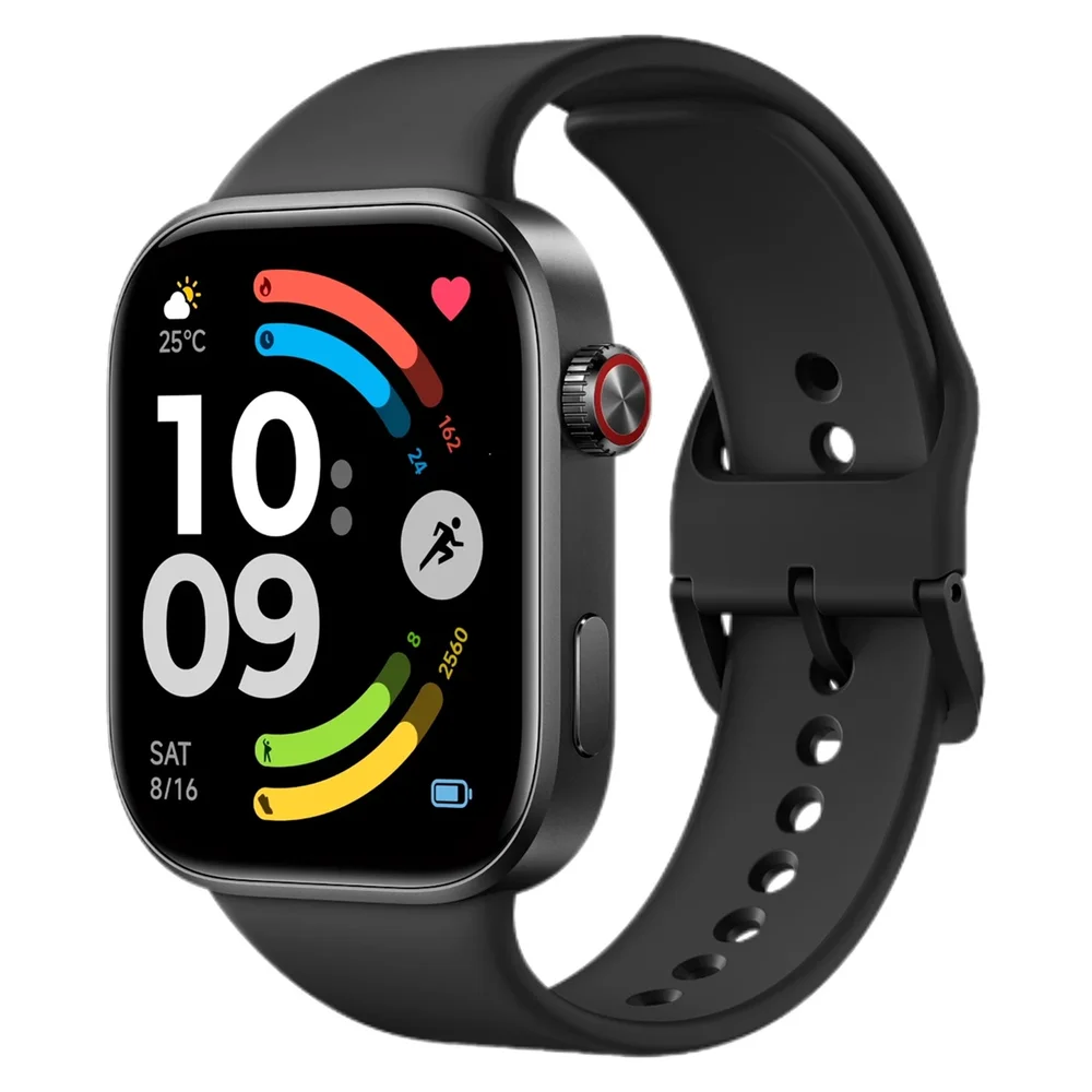 Smartwatch Xiaomi Redmi Watch 6, Gps Integrado, 5atm, AmoLED 2,07", Bateria 24 Dias, M2523w1 Preto