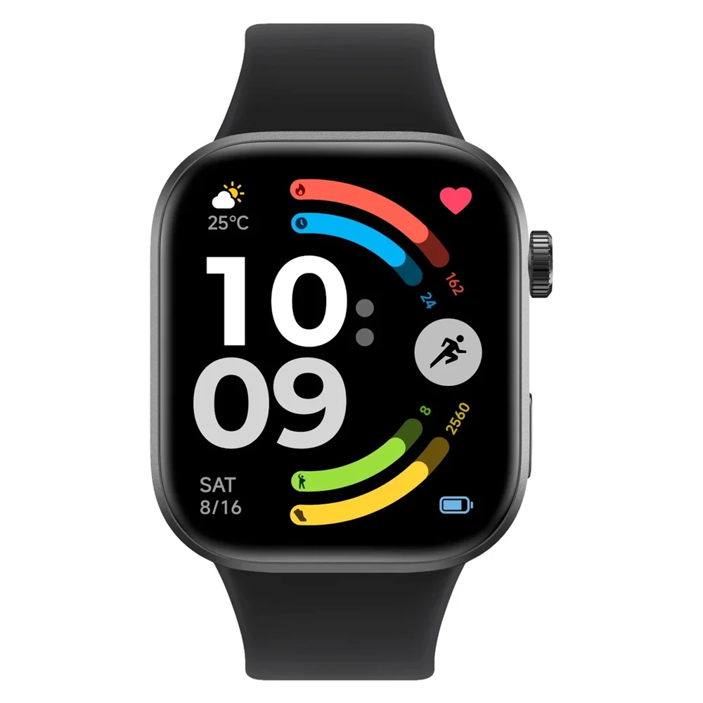 Imagem 5 de 5 do produto Smartwatch Xiaomi Redmi Watch 6, Gps Integrado, 5atm, AmoLED 2,07", Bateria 24 Dias, M2523w1 Preto