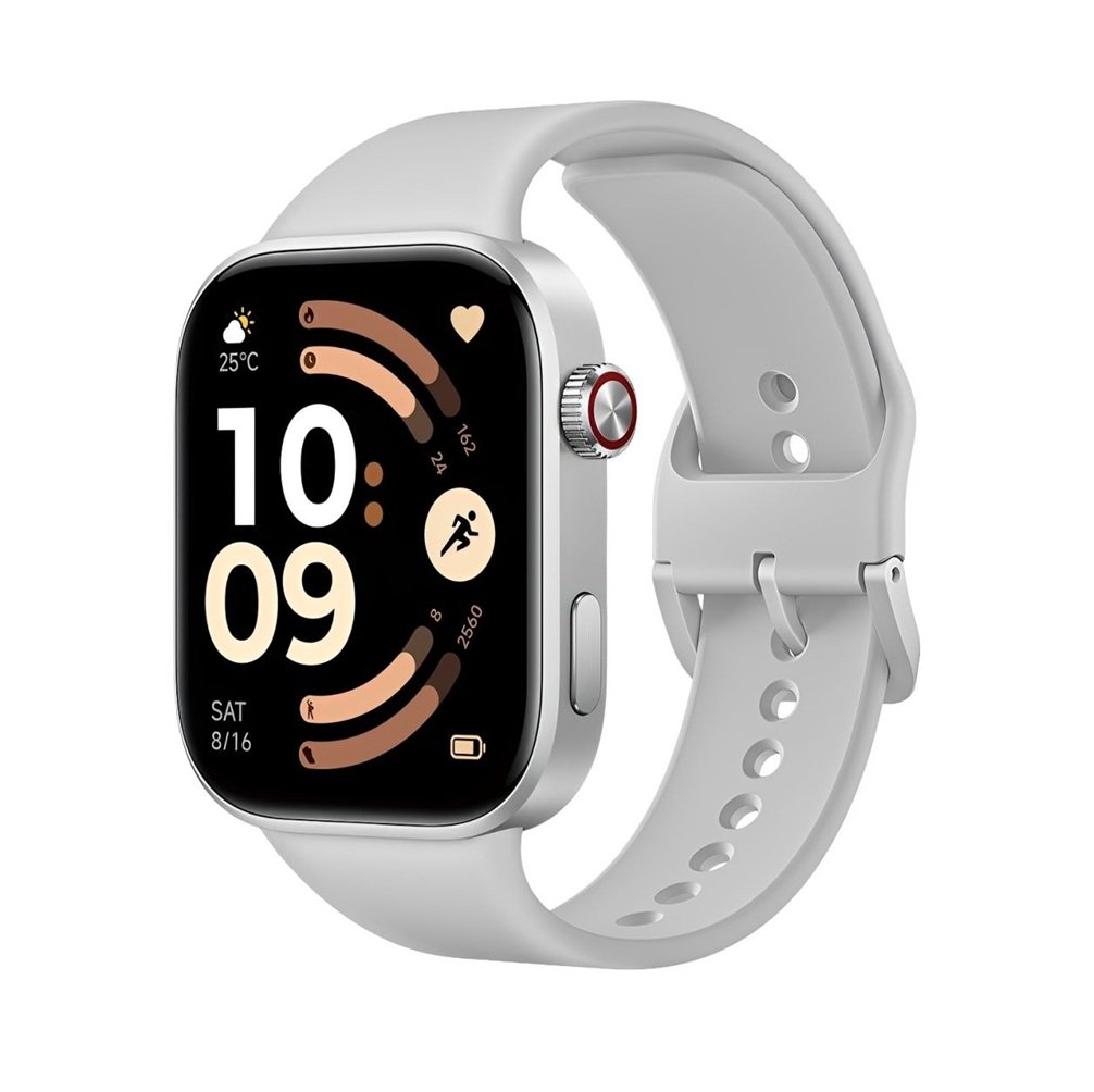 Smartwatch Xiaomi Redmi Watch 6, Gps Integrado, 5atm, AmoLED 2,07", Bateria 24 Dias, M2523w1 Prata