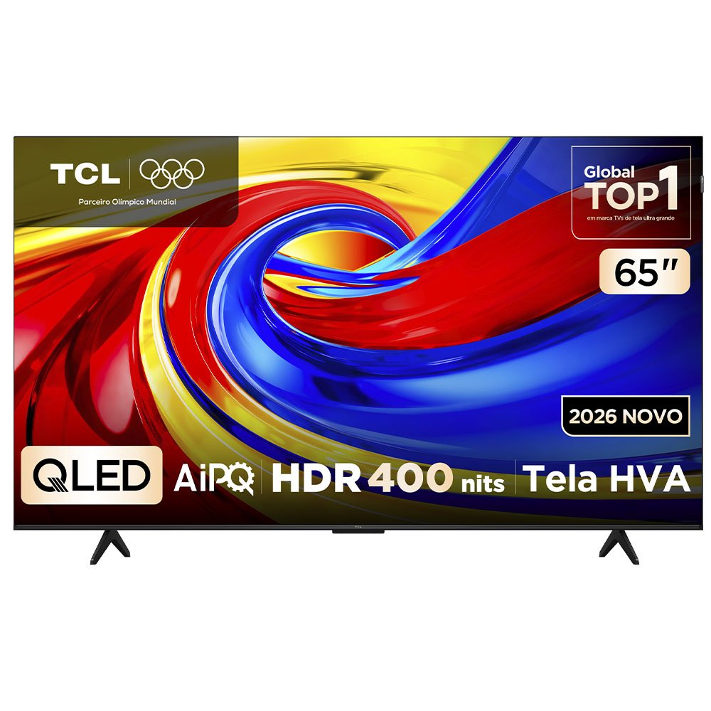 Smart Tv Tcl 65 " QLED 4k P7l Wifi Bluetooth Google Tv Hdr10+ 120 Hz Vrr Aipq 65p7l