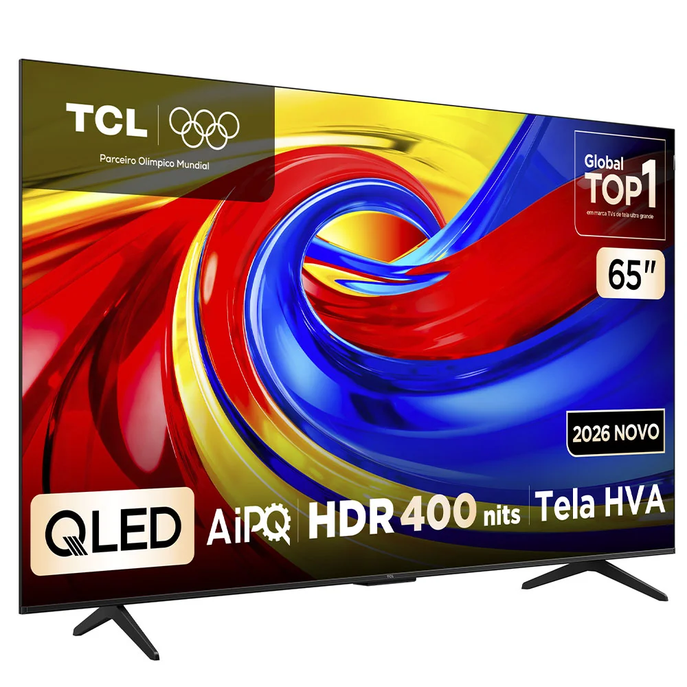 Smart Tv Tcl 65 " QLED 4k P7l Wifi Bluetooth Google Tv Hdr10+ 120 Hz Vrr Aipq 65p7l 5