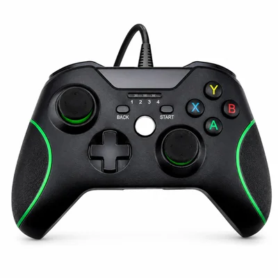 Controle Gamer Compatível Com XBOX One Usb Computador Controle Compatível XBOX One Series Com Fio Top