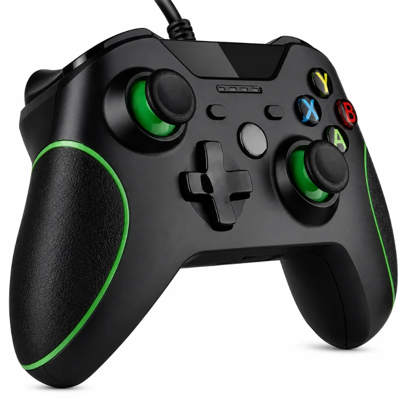 Imagem 3 de 4 do produto Controle Gamer Compatível Com XBOX One Usb Computador Controle Compatível XBOX One Series Com Fio Top