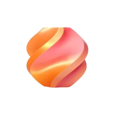 Filamento Bambu Lab Pla Silk Rosa Dourado 1,75mm 1kg Carretel