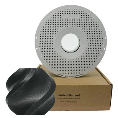 Filamento Bambu Lab Tpu 95a Hf, 1,75mm, 1kg, Preto, Com Carretel Reutilizável, U00-k0-1.75-1000-spl