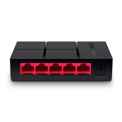 Switch Mercusys Ms105g 5 Portas Gigabit 10/100/1000mbps