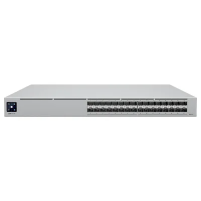 Switch Ubiquiti Gerenciavel L3 32 Portas Sfp28 De 25gb-usw-pro-xg-aggregation-br-rack