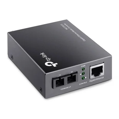 Conversor De Mídia Tp-link Mc210cs Sc/upc Gigabit Monomodo 20km