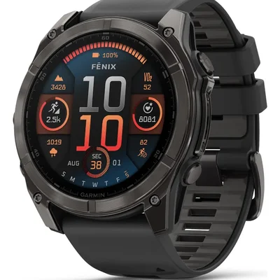 Garmin Fenix 8 AmoLED Sapphire 51mm Preto Modelo (010-02905-20)