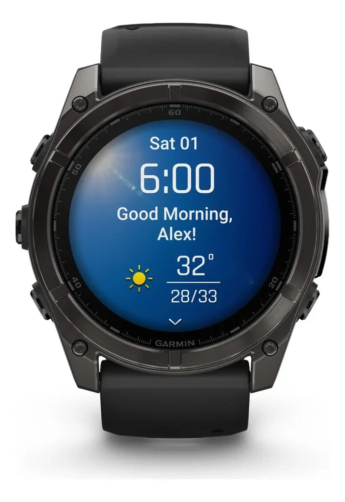Imagem 3 de 5 do produto Garmin Fenix 8 AmoLED Sapphire 51mm Preto Modelo (010-02905-20)