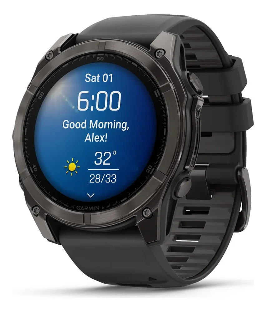 Imagem 4 de 5 do produto Garmin Fenix 8 AmoLED Sapphire 51mm Preto Modelo (010-02905-20)