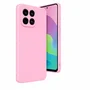 Capa Silicone Aveludada Para Moto Edge 70 Ultra Rosa Claro
