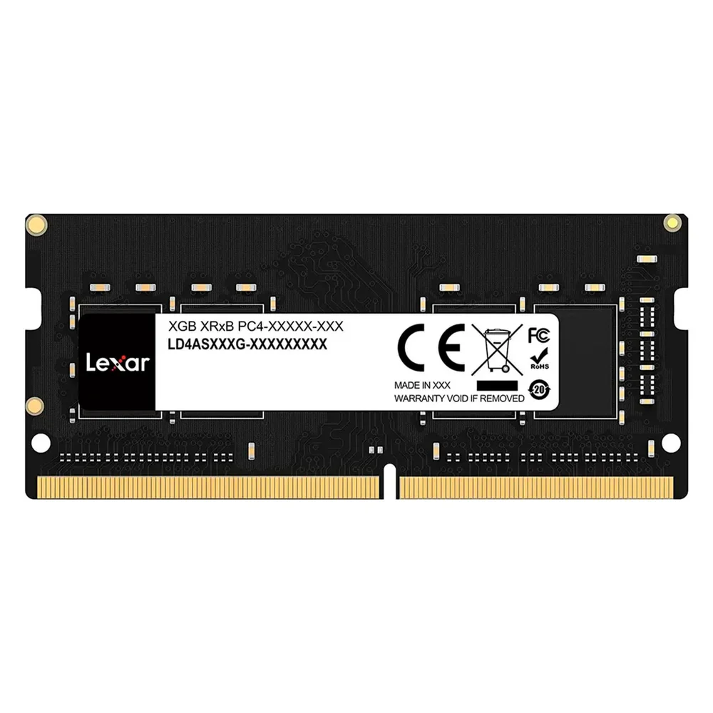 Memória Para Notebook 32gb Lexar, Ddr4, 3200mhz -  Ld4as032g-b3200gsst