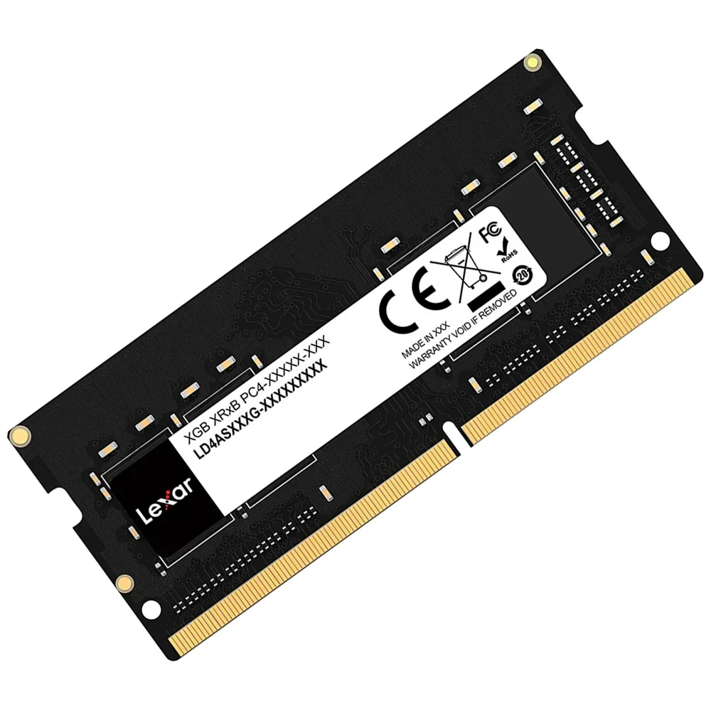 Imagem 2 de 2 do produto Memória Para Notebook 32gb Lexar, Ddr4, 3200mhz -  Ld4as032g-b3200gsst