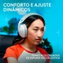 Headset Gamer Sem Fio Logitech G321 Lightspeed, Bluetooth, Branco N/a