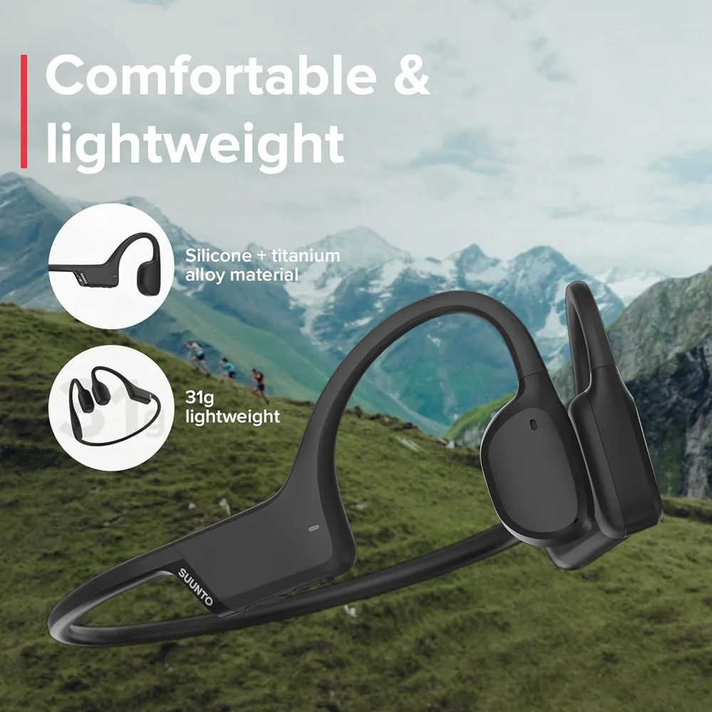 Imagem 4 de 5 do produto Fone Condução Óssea Suunto Sonic Design Aberto  Esportivo