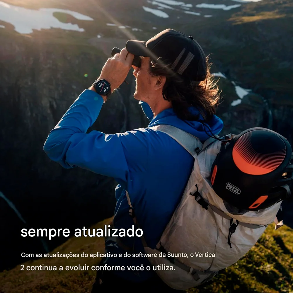 Imagem 2 de 5 do produto Smartwatch Suunto Vertical 2 Preto AmoLED Gps Versão Padrão