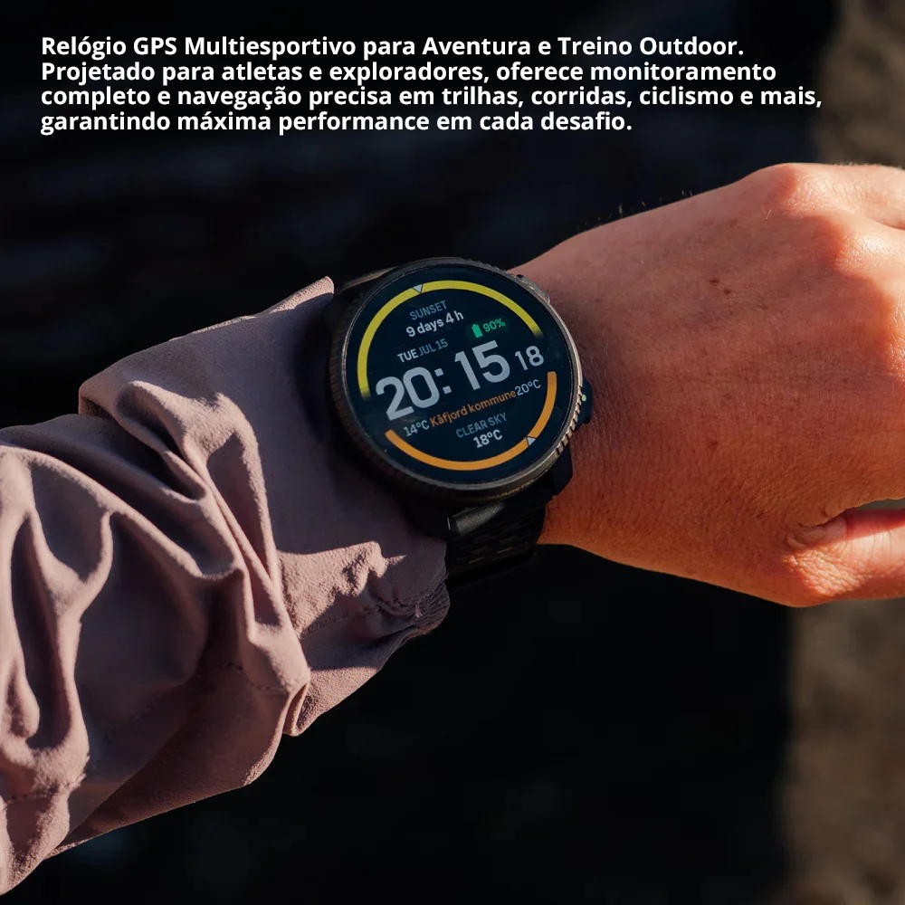Imagem 5 de 5 do produto Smartwatch Suunto Vertical 2 Preto AmoLED Gps Versão Padrão