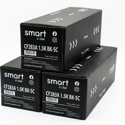 Kit 3x Toner 83a Hp Compativel Cf283a 283a M127fn M125a M225