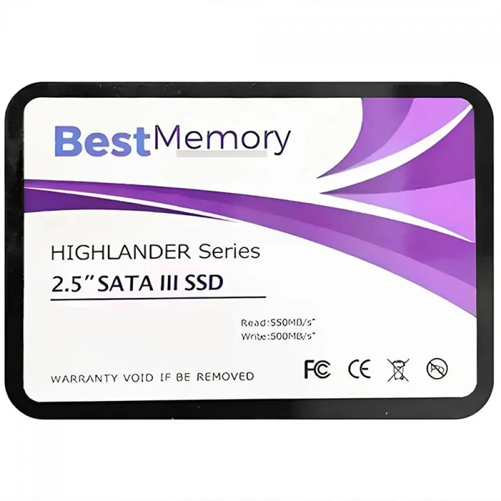 Imagem 2 de 3 do produto SSD Bestmemory V2, 256gb, Sata Iii, 2.5", 6.0gb/s, Btsda-256g-550