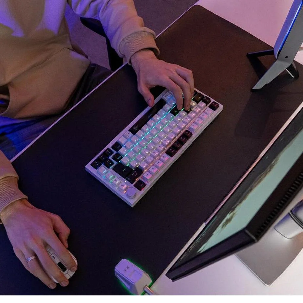 Imagem 2 de 5 do produto Teclado Gamer X500 Pro,   Iplace, Branco