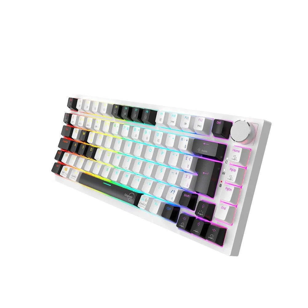 Imagem 4 de 5 do produto Teclado Gamer X500 Pro,   Iplace, Branco