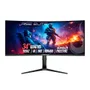 Monitor Gamer Curvo Rise Mode Elite 34", QHD, 165Hz, 1ms, VA, FreeSync, HDR 400, Preto, DisplayPort e HDMI, sRGB 110%  - RM-MOG-34C1652K-B