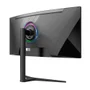 Monitor Gamer Curvo Rise Mode Elite 34", QHD, 165Hz, 1ms, VA, FreeSync, HDR 400, Preto, DisplayPort e HDMI, sRGB 110%  - RM-MOG-34C1652K-B