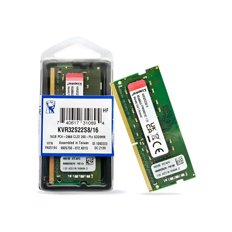 Memória Ram Kingston Ddr4 16gb 2666mhz Sodimm - Notebook
