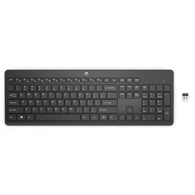 Teclado Sem Fio Hp 230 Preto 3l1e7aa