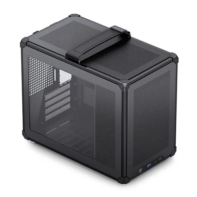 Gabinete Compacto Jonsbo C6 Black Max-atx Preto Usb-c