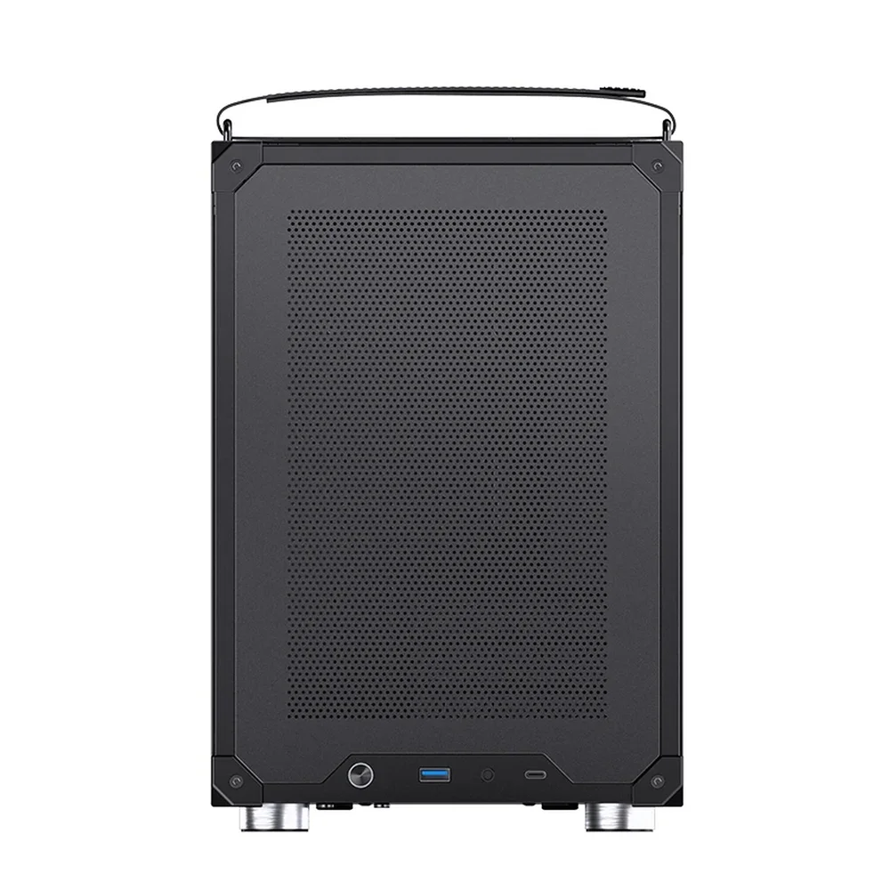 Imagem 3 de 5 do produto Gabinete Compacto Jonsbo C6 Black Max-atx Preto Usb-c