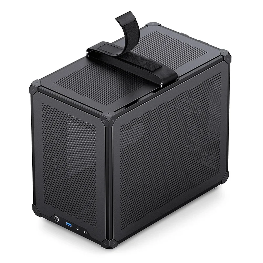 Imagem 4 de 5 do produto Gabinete Compacto Jonsbo C6 Black Max-atx Preto Usb-c