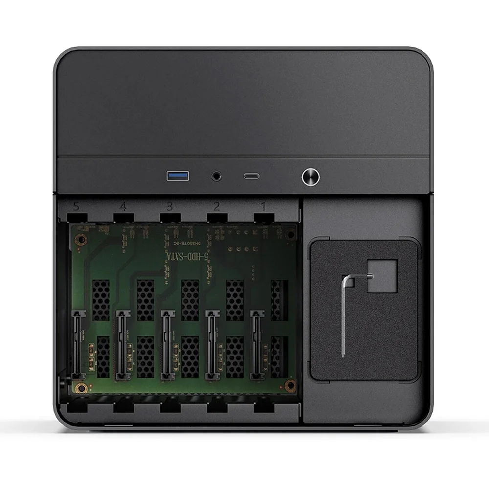 Imagem 3 de 5 do produto Gabinete Premium Para Storage/nas Dados Jonsbo N2 Preto