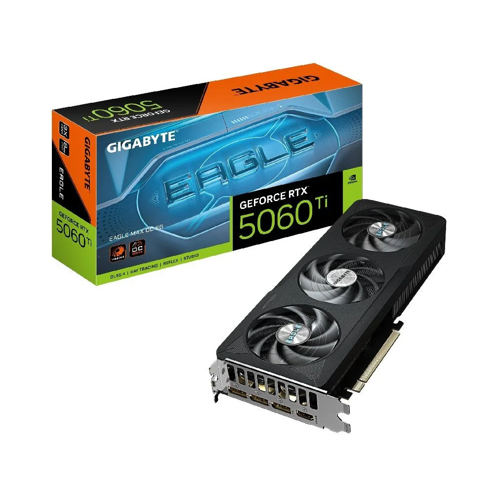 Gigabyte RTX 5060 Ti Eagle Max Oc 8GB Gddr7 128bits - Gv-n506teaglemax Oc-8gd